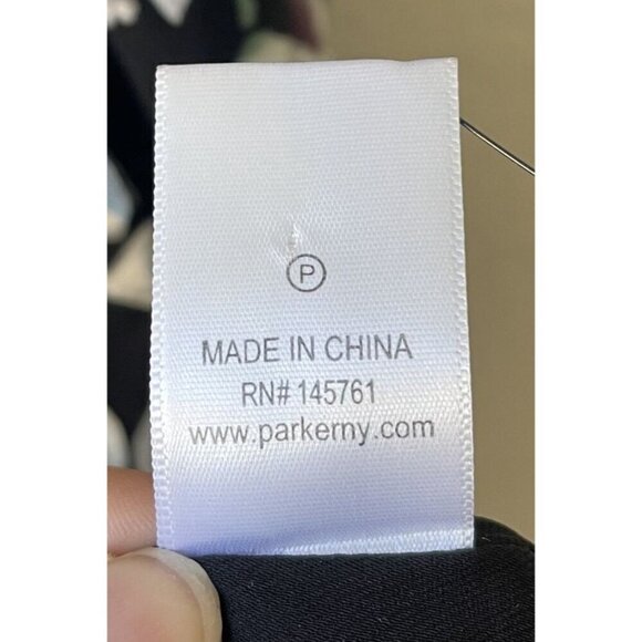 Fairy Grunge Dress Size 8 Dark Floral Asymmetrical Hem Midi Feminine Flowy Silk - Picture 13 of 13